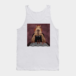 Capybara Queen's Gambit Tank Top